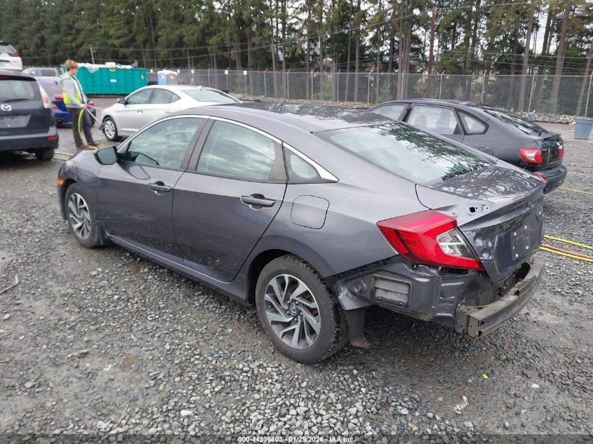 2016 Hond Civic Sedan Ex W/Con Ex