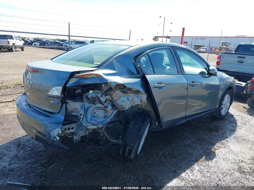 JM1BL1V76C1676883 2012 Mazda 3 2.0 I Touring blue