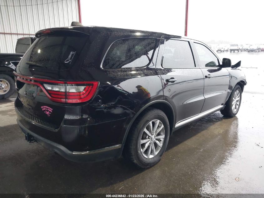 2018 Dodge Durango Sxt Rwd