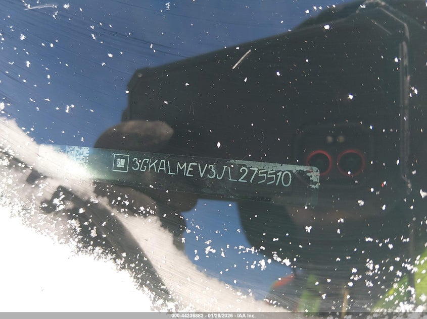 2018 GMC Terrain Sle VIN: 3GKALMEV3JL275510 Lot: 44236883