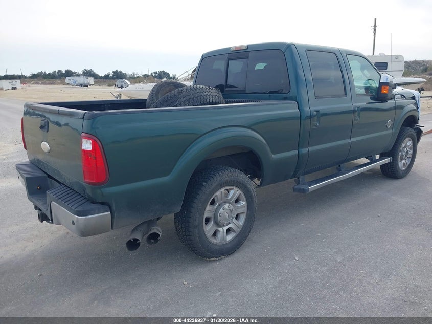 Vin: 1ft7w2bt4cea47278, lot: 44733008, ford f-250 lariat 20124
