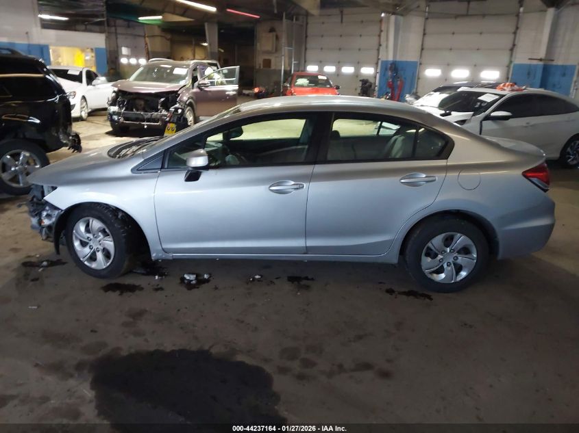 2013 Honda Civic Lx VIN: 2HGFB2F52DH559300 Lot: 44237164