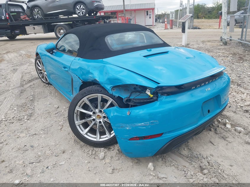 Vin: wp0ca2a83hs221005, lot: 44733378, porsche 718 boxster 20173