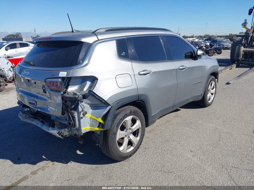 Vin: 3c4njcbb0kt677008, lot: 44733379, jeep compass latitude fwd 20194