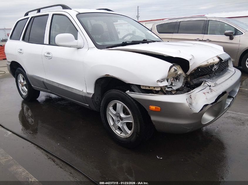 2001 Hyundai Santa Fe 2.7L V6 Gls/2.7L V6 Lx