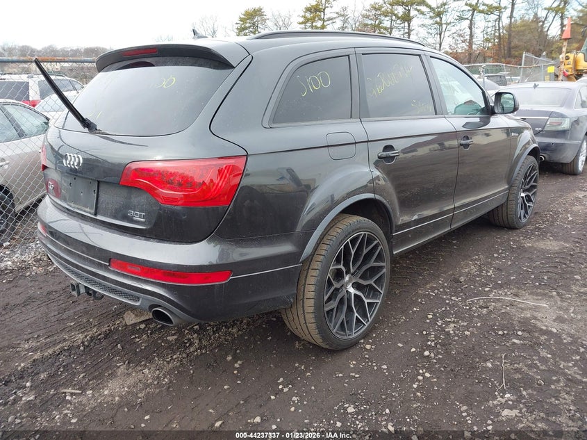 Vin: wa1dgafe1ed009029, lot: 44733408, audi q7 3.0t s line prestige 20144