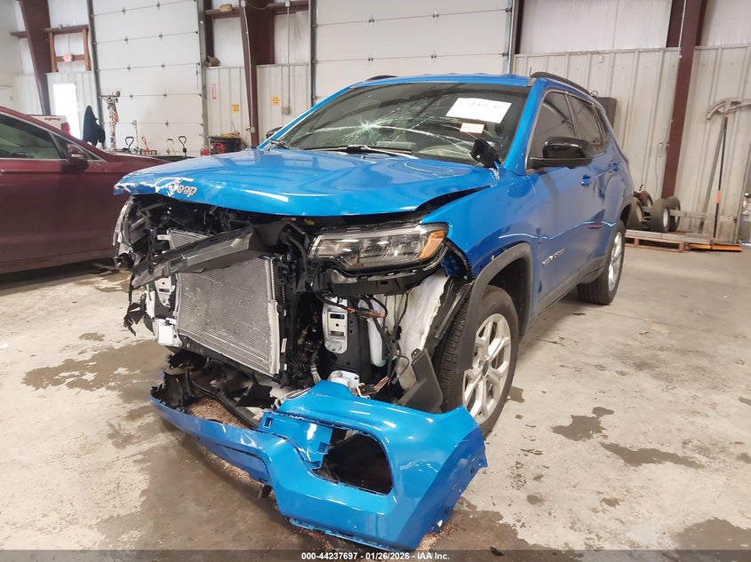 Vin: 3c4njdbn1st608571, lot: 44733768, jeep compass latitude 4x4 20252