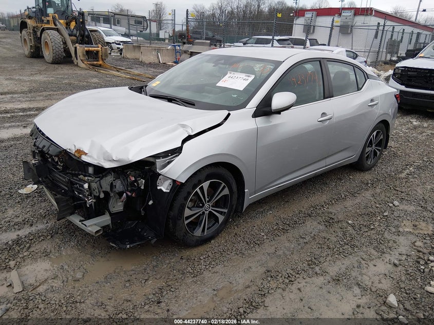 2022 Nissan Sentra Sv Xtronic Cvt