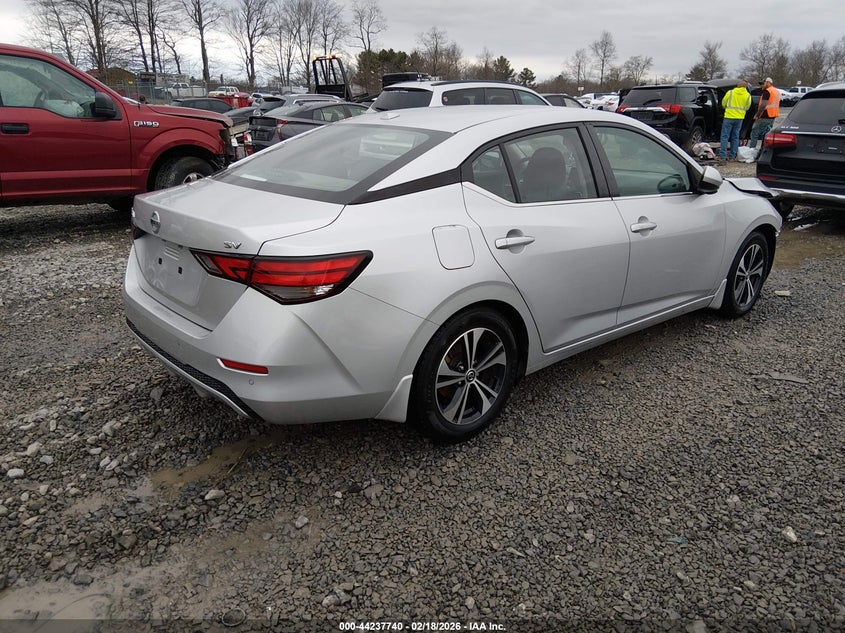 2022 Nissan Sentra Sv Xtronic Cvt