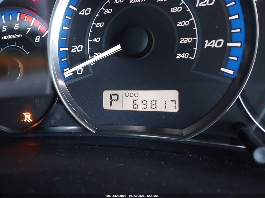 2010 Subaru Forester 2.5X VIN: JF2SH6BC4AH766135 Lot: 44238006