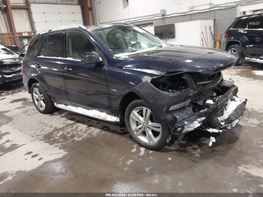 2012 Mercedes-Benz Ml 350 4Matic