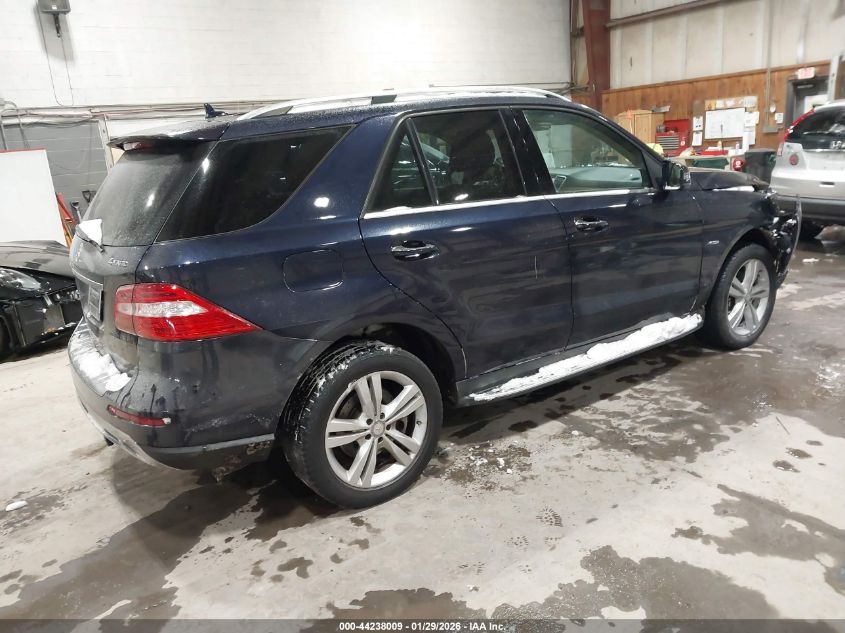 2012 Mercedes-Benz Ml 350 4Matic