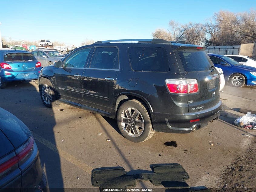 Vin: 1gkkvted7cj395062, lot: 44734503, gmc acadia denali 20123