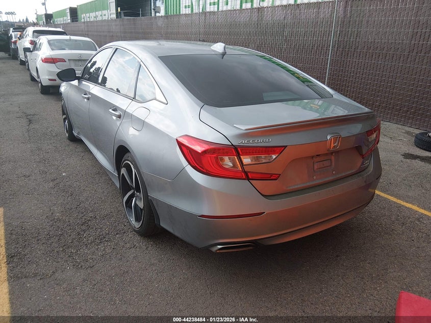 2020 HONDA ACCORD auction photo 3