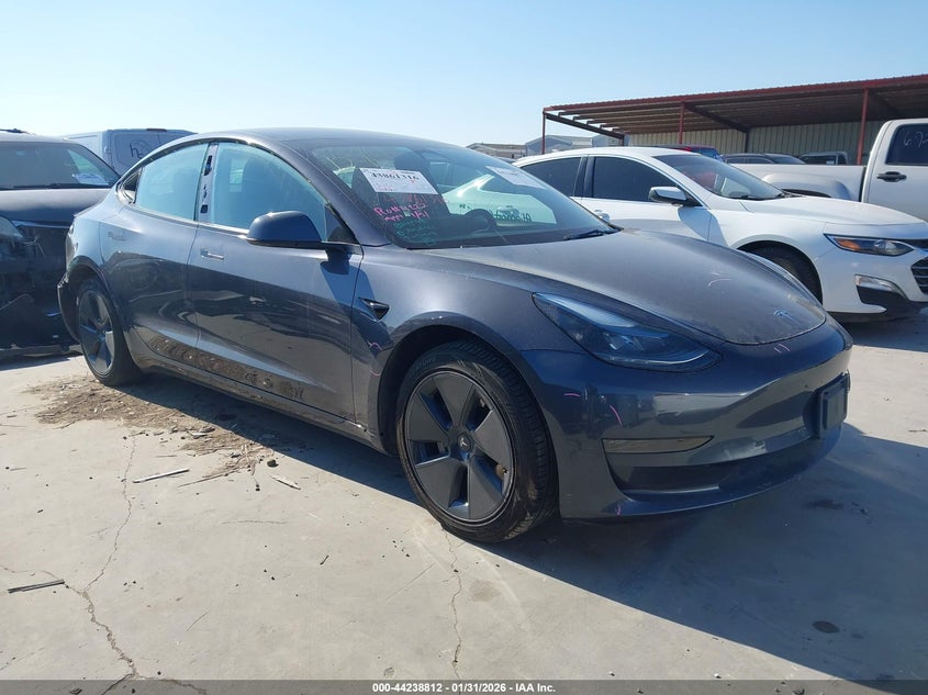 5YJ3E1EAXPF664386 2023 Tesla Model 3 Rear-Wheel Drive auction photo 1
