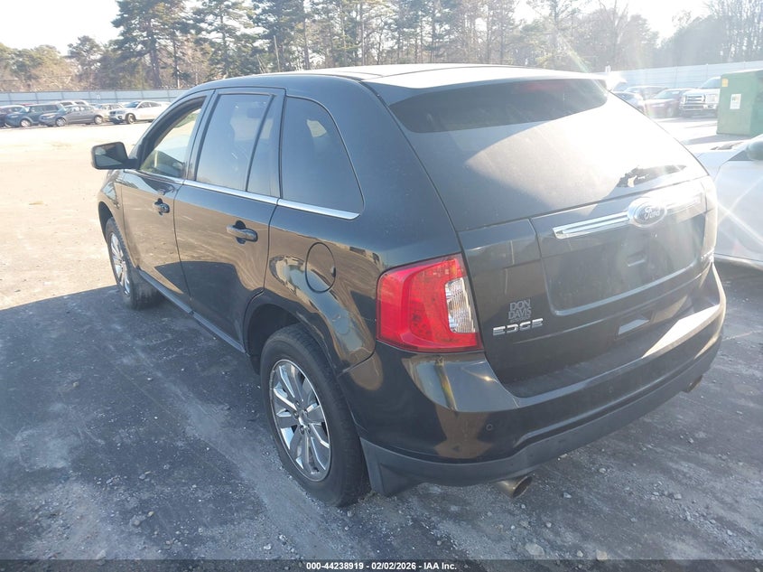 Vin: 2fmdk4kc4bba73993, lot: 44735070, ford edge limited 20113