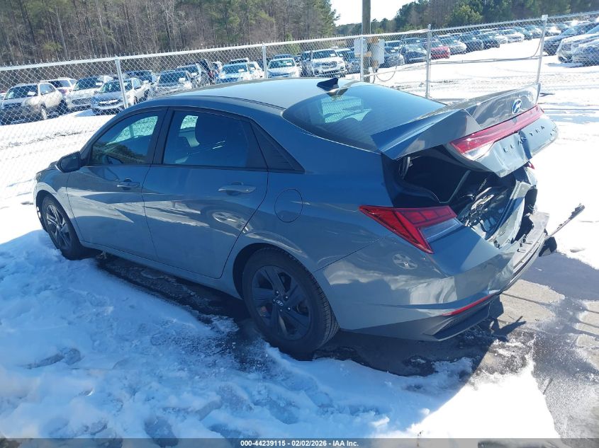 2022 Hyundai Elantra Hybrid Blue