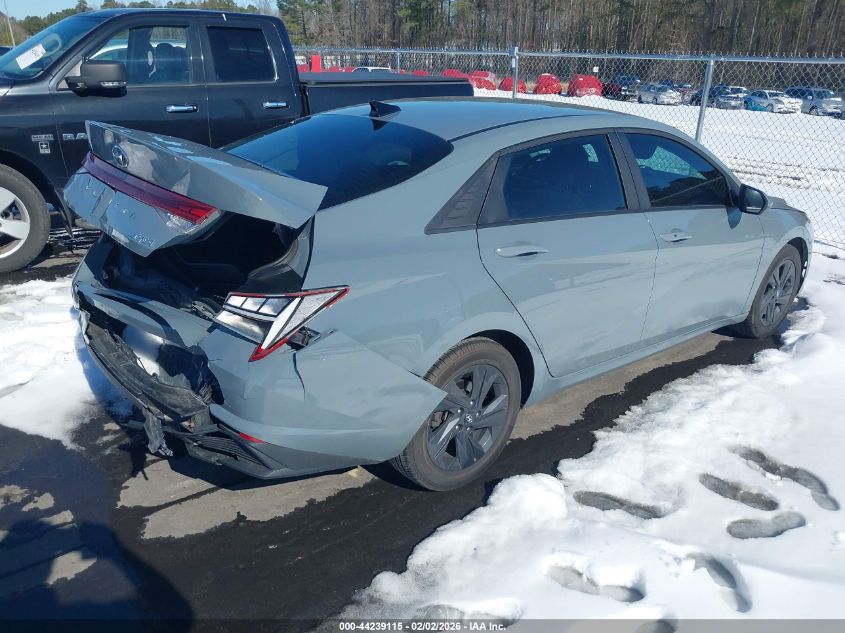 2022 Hyundai Elantra Hybrid Blue
