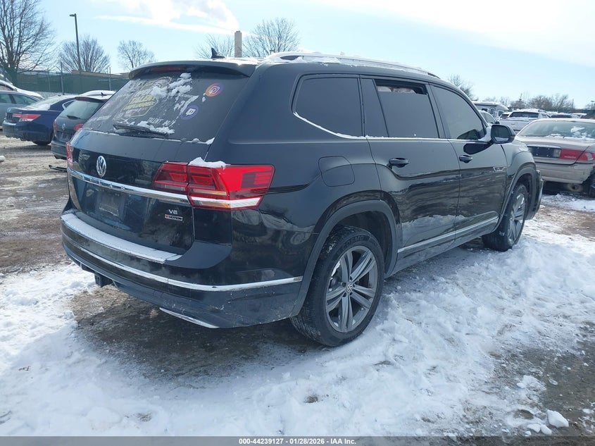 2019 Volkswagen Atlas 3.6L V6 Se W/Technology R-Line