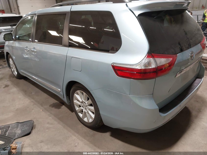 2015 Toyota Sienna Limited Premium 7 Passenger