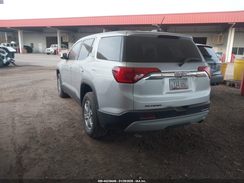 Vin: 1gkknkla9jz121170, lot: 44735600, gmc acadia sle-1 20183