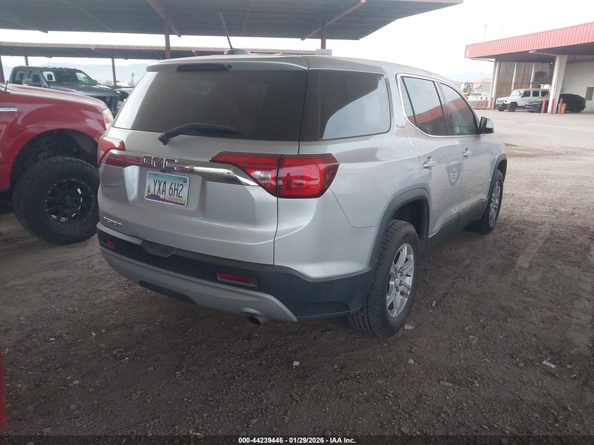 Vin: 1gkknkla9jz121170, lot: 44735600, gmc acadia sle-1 20184