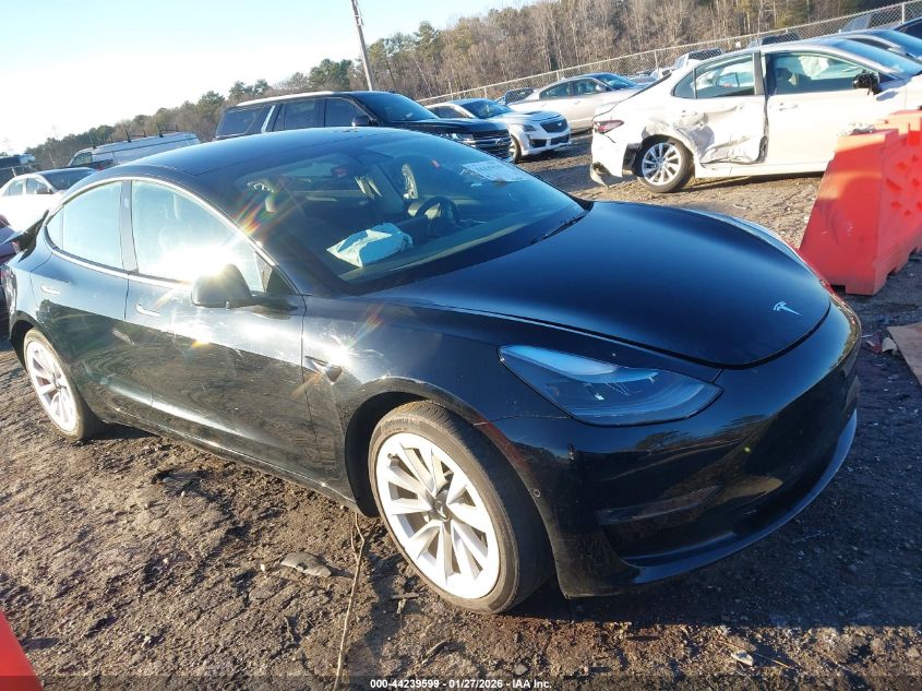 2022 Tesla Model 3 Long Range Dual Motor All-Wheel Drive