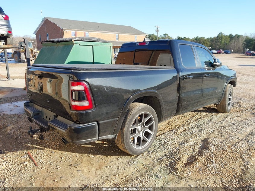 Vin: 1c6rredt6kn617365, lot: 44735824, ram 1500 laramie  4x2 6'4 box 20194