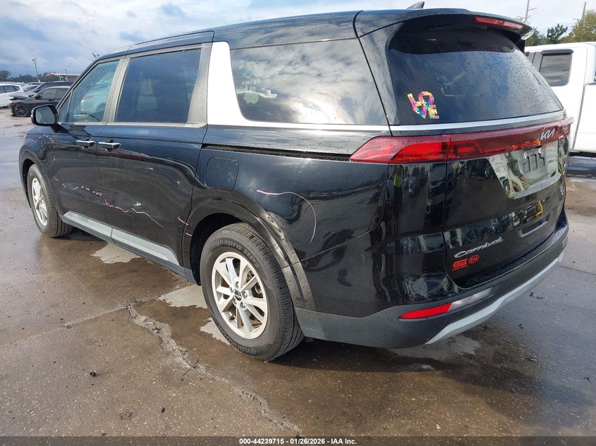 2022 Kia Carnival Mpv Lx Seat Package