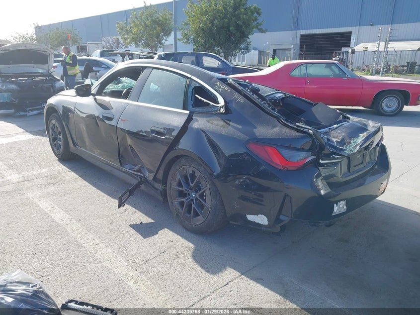 Vin: wby43aw08pfp60916, lot: 44735922, bmw i4 edrive35 20233