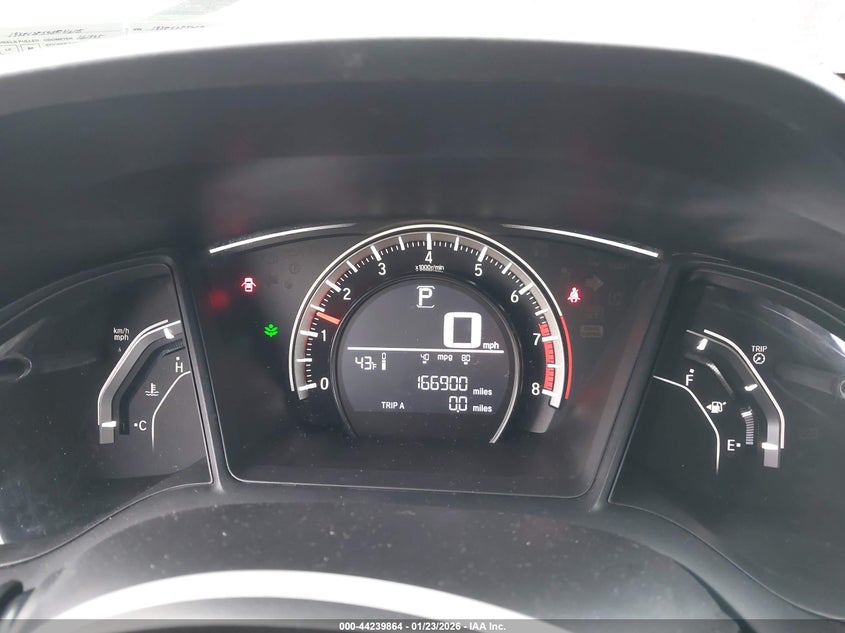 2016 Honda Civic Lx VIN: 19XFC2F54GE216175 Lot: 44239864