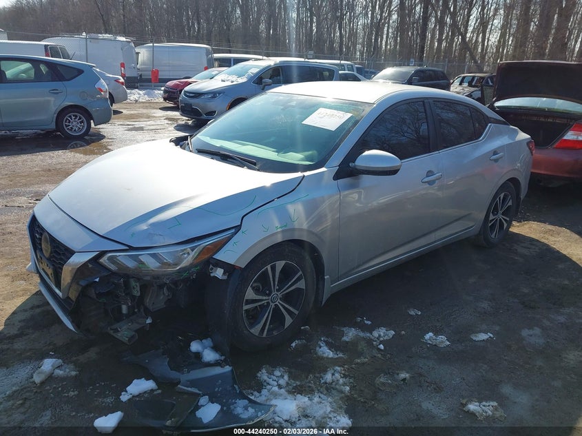 2021 Nissan Sentra Sv Xtronic Cvt