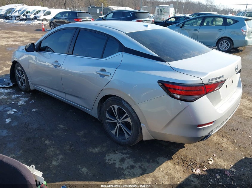2021 Nissan Sentra Sv Xtronic Cvt