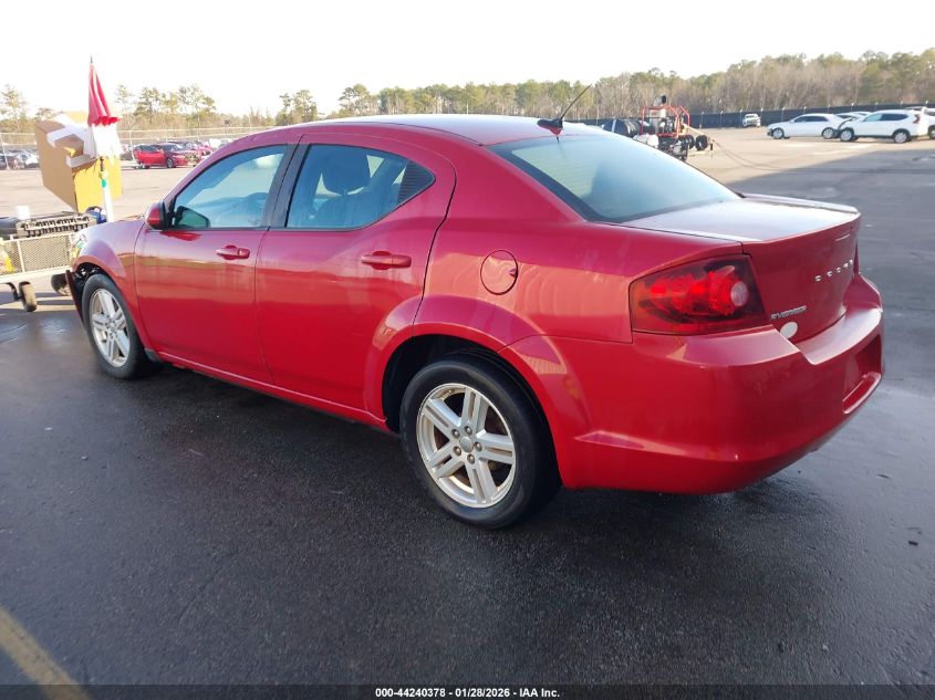 2012 Dodge Avenger Sxt