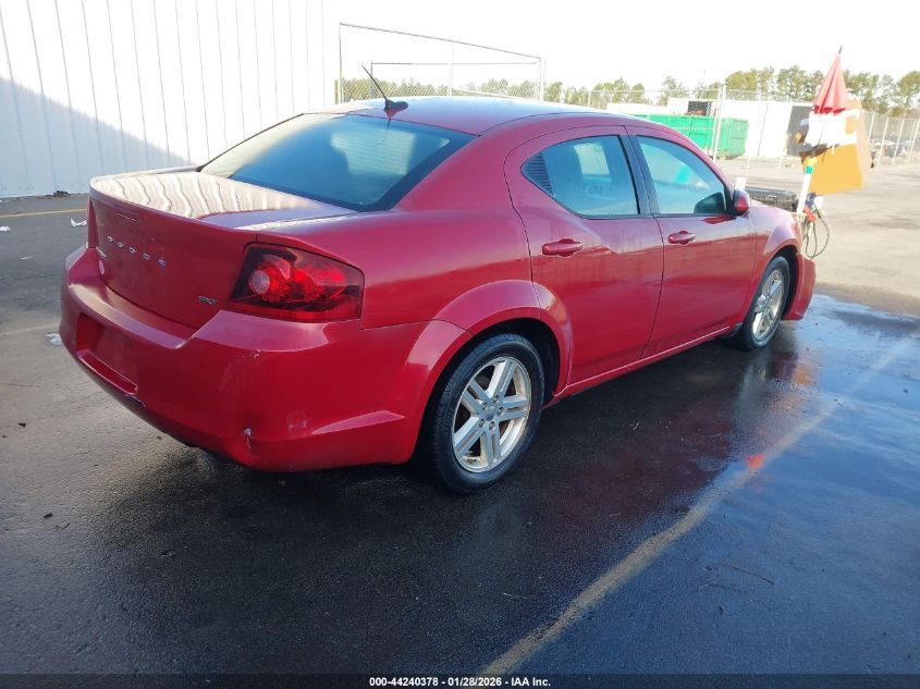 2012 Dodge Avenger Sxt
