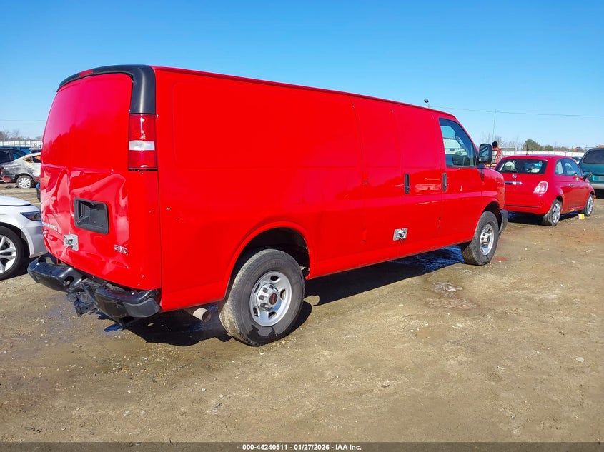 2023 GMC Savana Cargo Rwd 3500 Extended Wheelbase Work Van