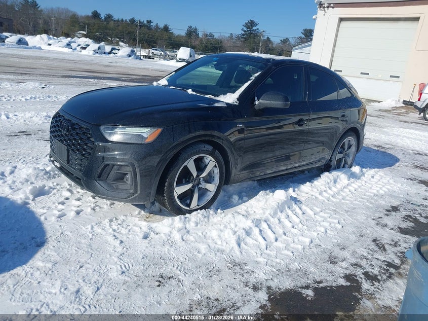 Vin: wa15aafy9n2002566, lot: 44736669, audi q5 sportback premium plus 45 tfsi s line quattro s tronic 20222