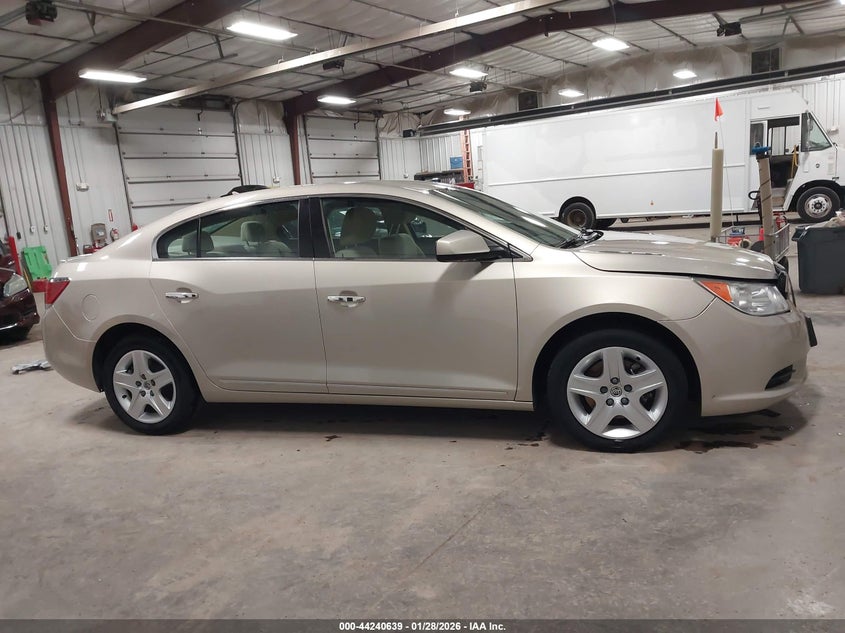 2011 BUICK LACROSSE SEDAN 2.4L I-4 DI, DOHC, VVT, 182HP