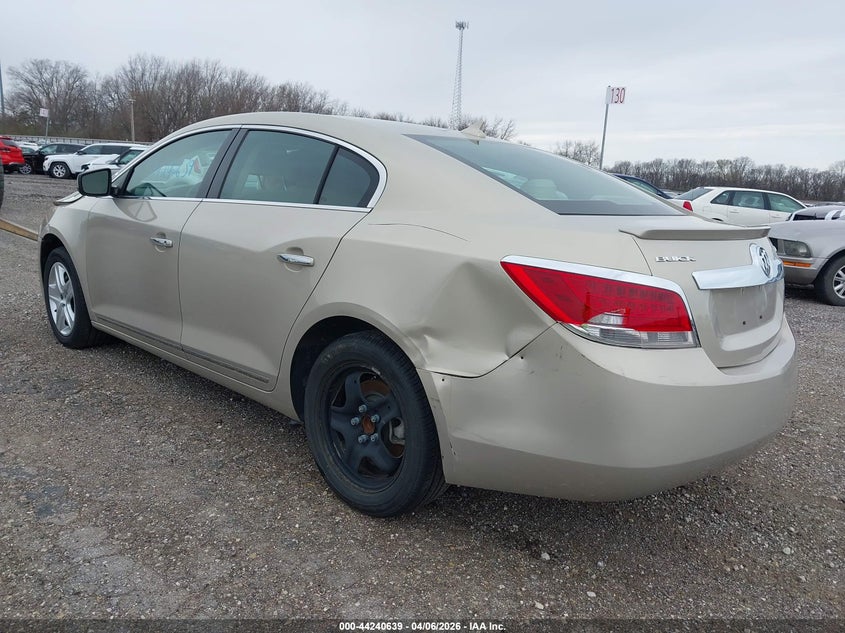 Vin: 1g4ga5gc6bf314482, lot: 44736792, buick lacrosse cx 20113