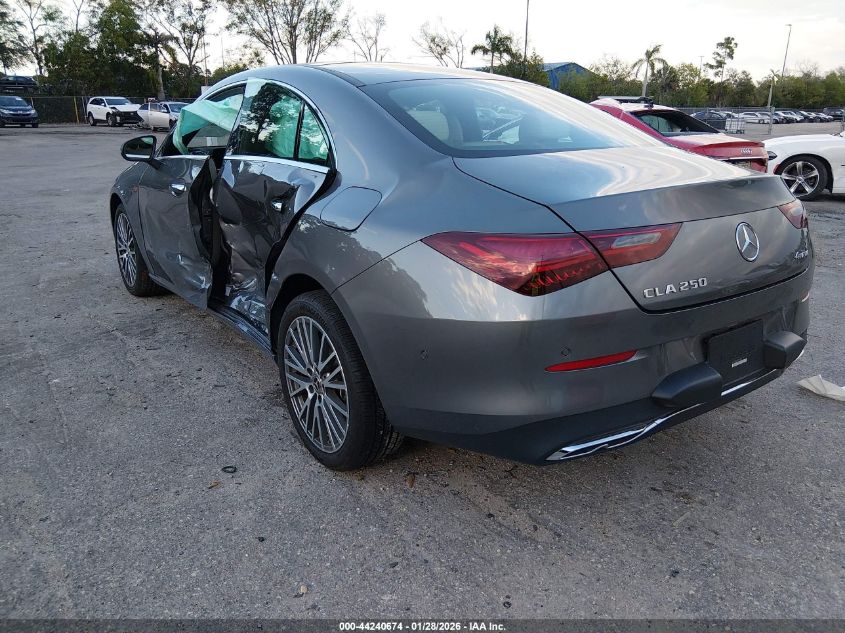 2025 Mercedes-Benz Cla 250 Coupe 4Matic
