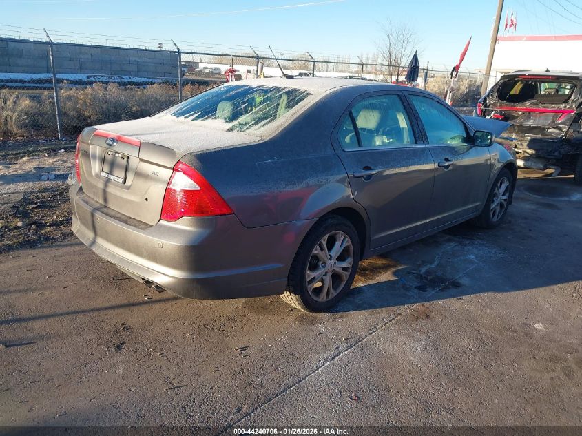 2012 Ford Fusion Se