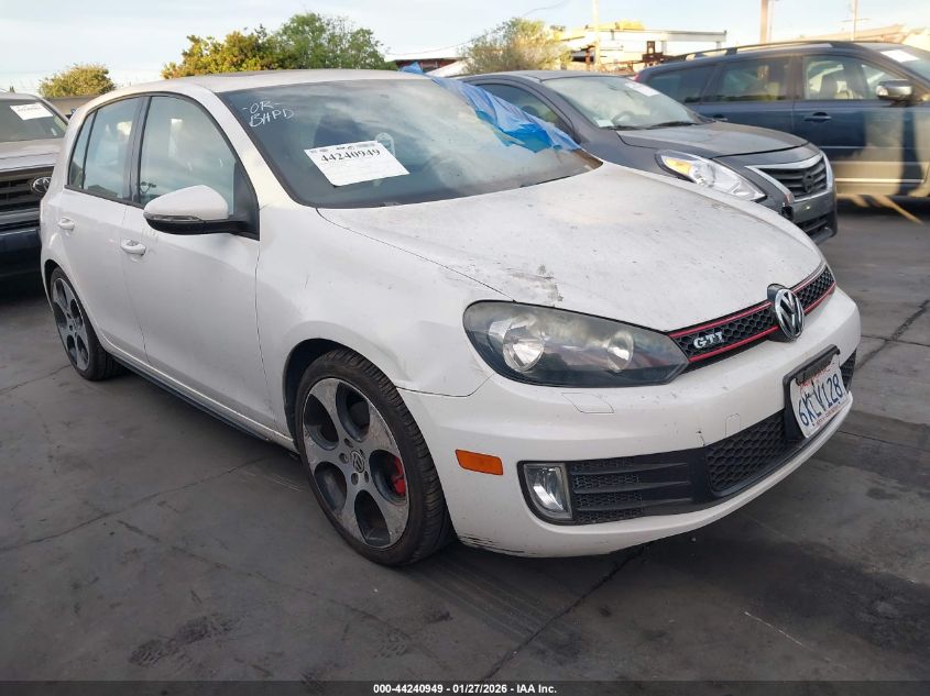 2012 Volkswagen Gti 4-Door
