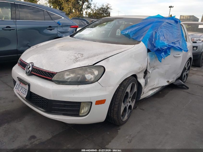 2012 Volkswagen Gti 4-Door