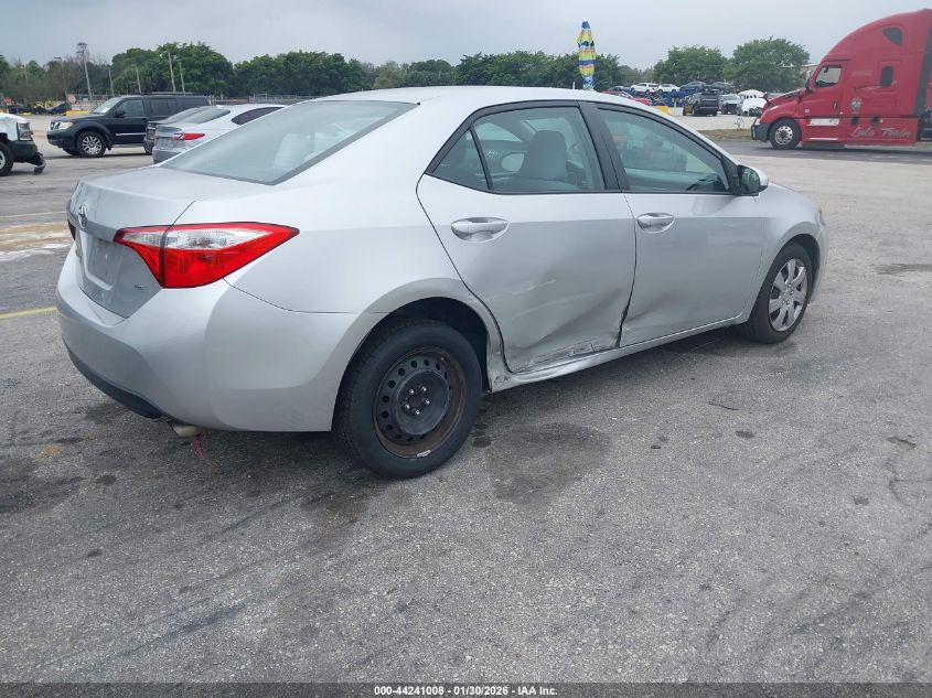 2014 Toyota Corolla Le