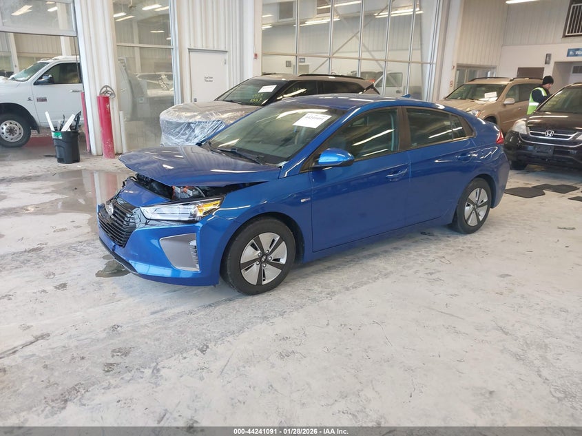2018 Hyundai Ioniq Hybrid Blue