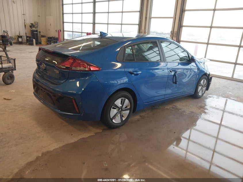 2018 Hyundai Ioniq Hybrid Blue