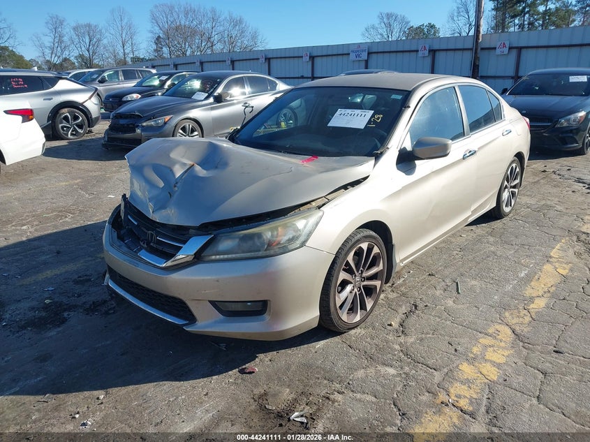 2014 Honda Accord Sport 1HGCR2F50EA084289 photo 1