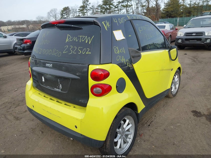 2008 Smart Fortwo Passion/Pure