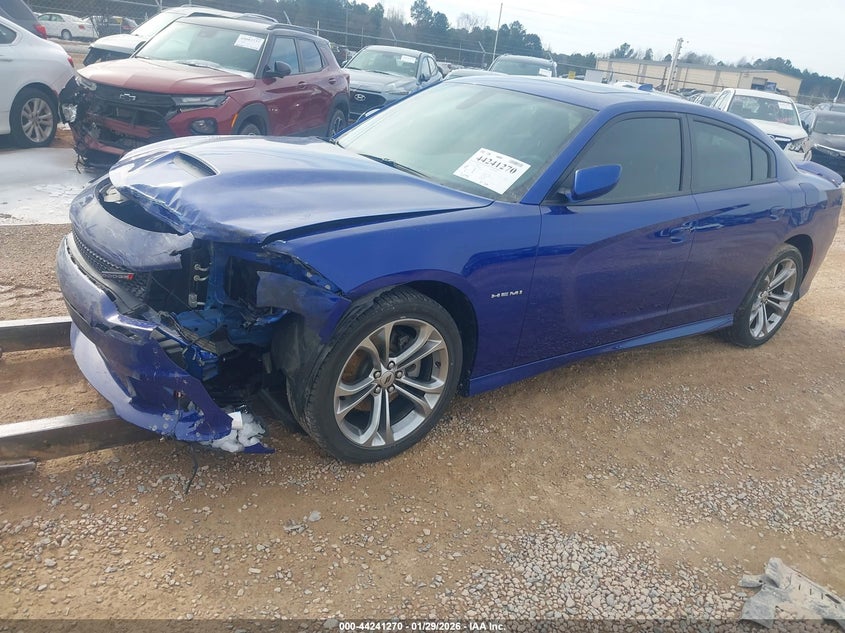 Vin: 2c3cdxct9mh682110, lot: 44737424, dodge charger r/t rwd 20212