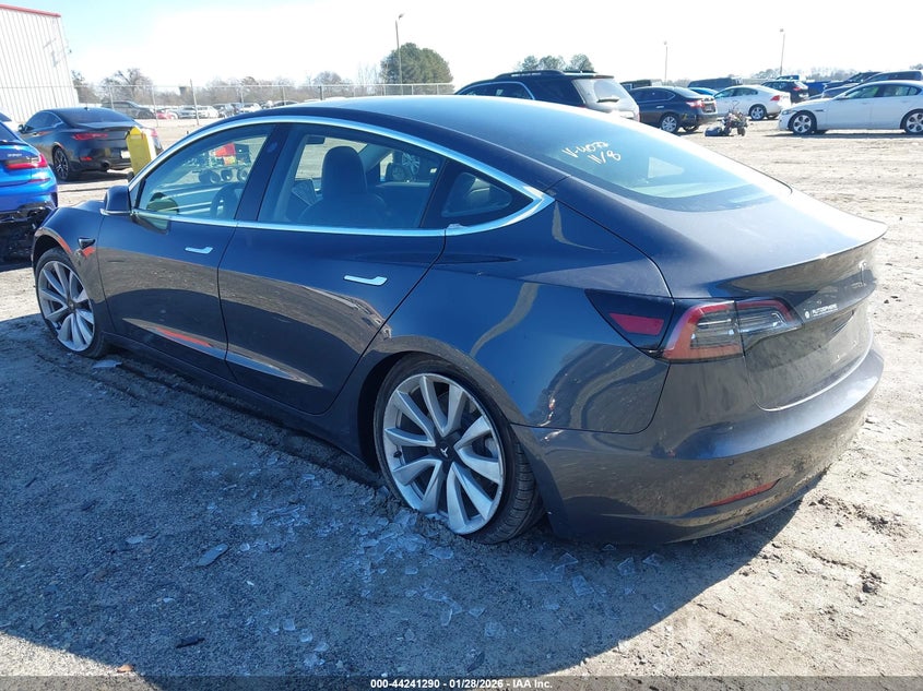 VIN 5YJ3E1EBXJF064077 2018 TESLA MODEL 3 LONG RANGE/PERFORMANCE